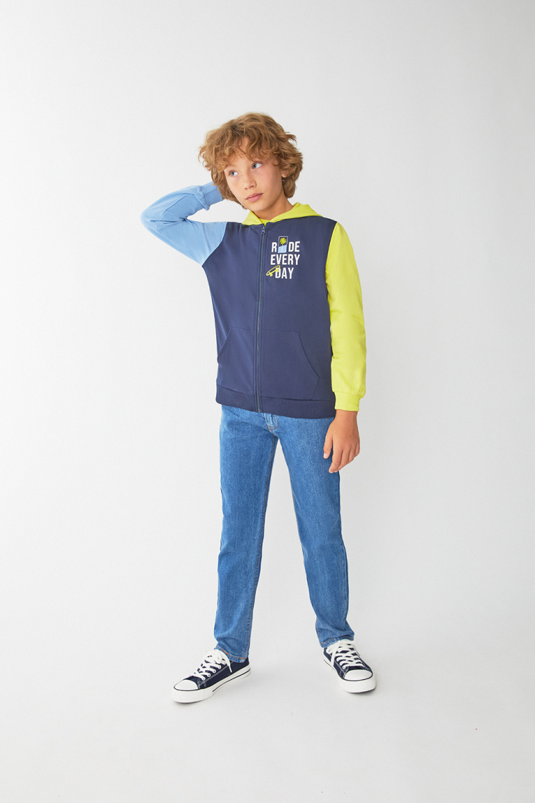 Sudadera niño "Ride Everyday" con capucha