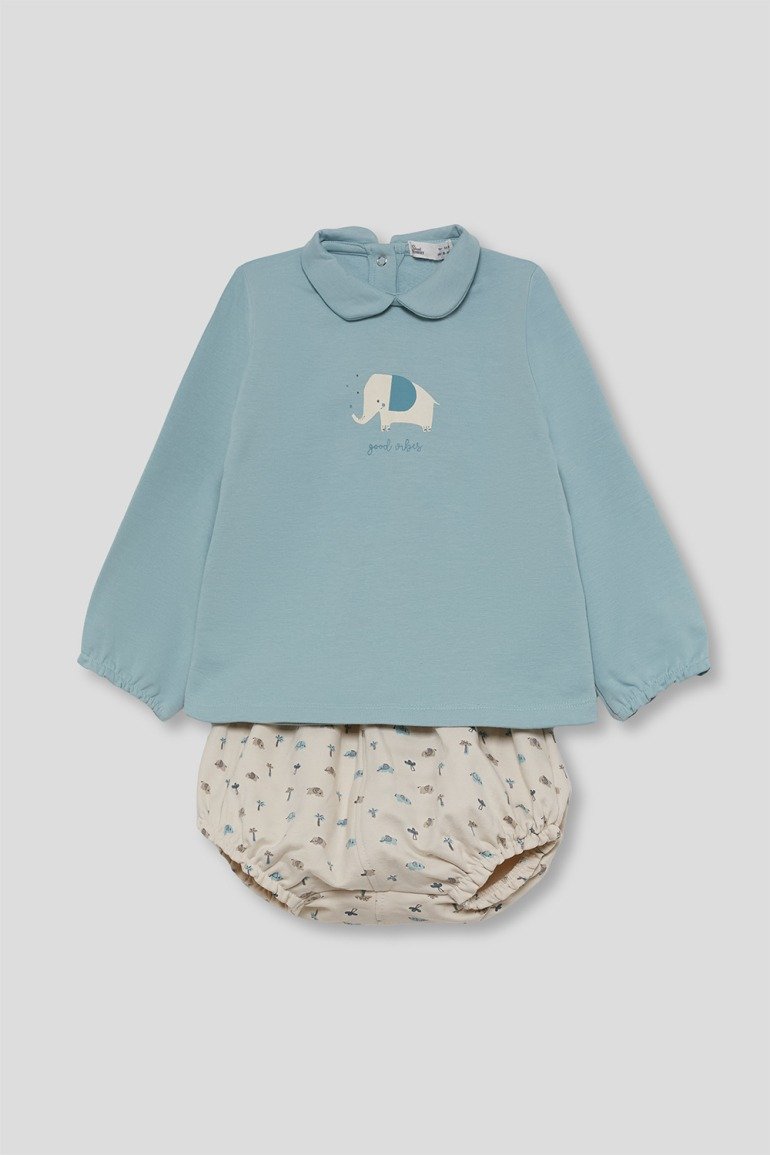 Conjunto recién nacido niño "Good Vibes" - Imagen 3