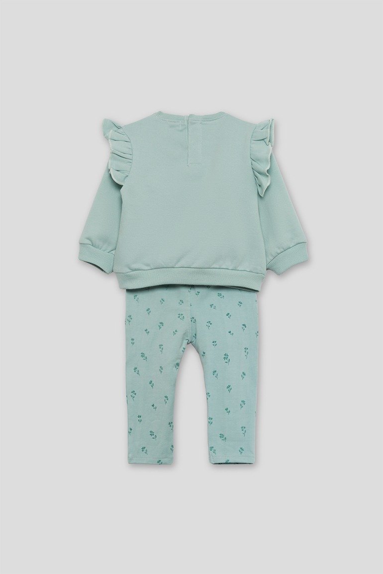 Conjunto bebé niña" My little flower garden" - Imagen 3