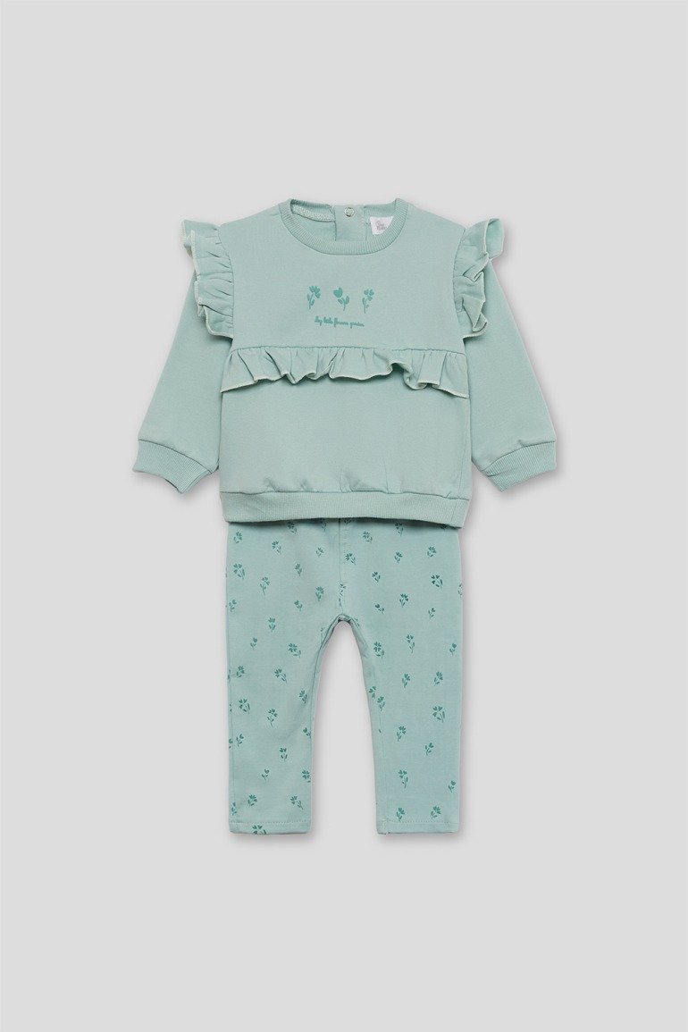 Conjunto bebé niña" My little flower garden" - Imagen 4