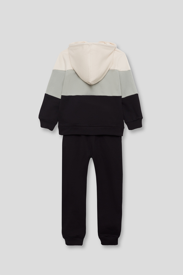 Conjunto niño sudadera tricolor - Imagen 4