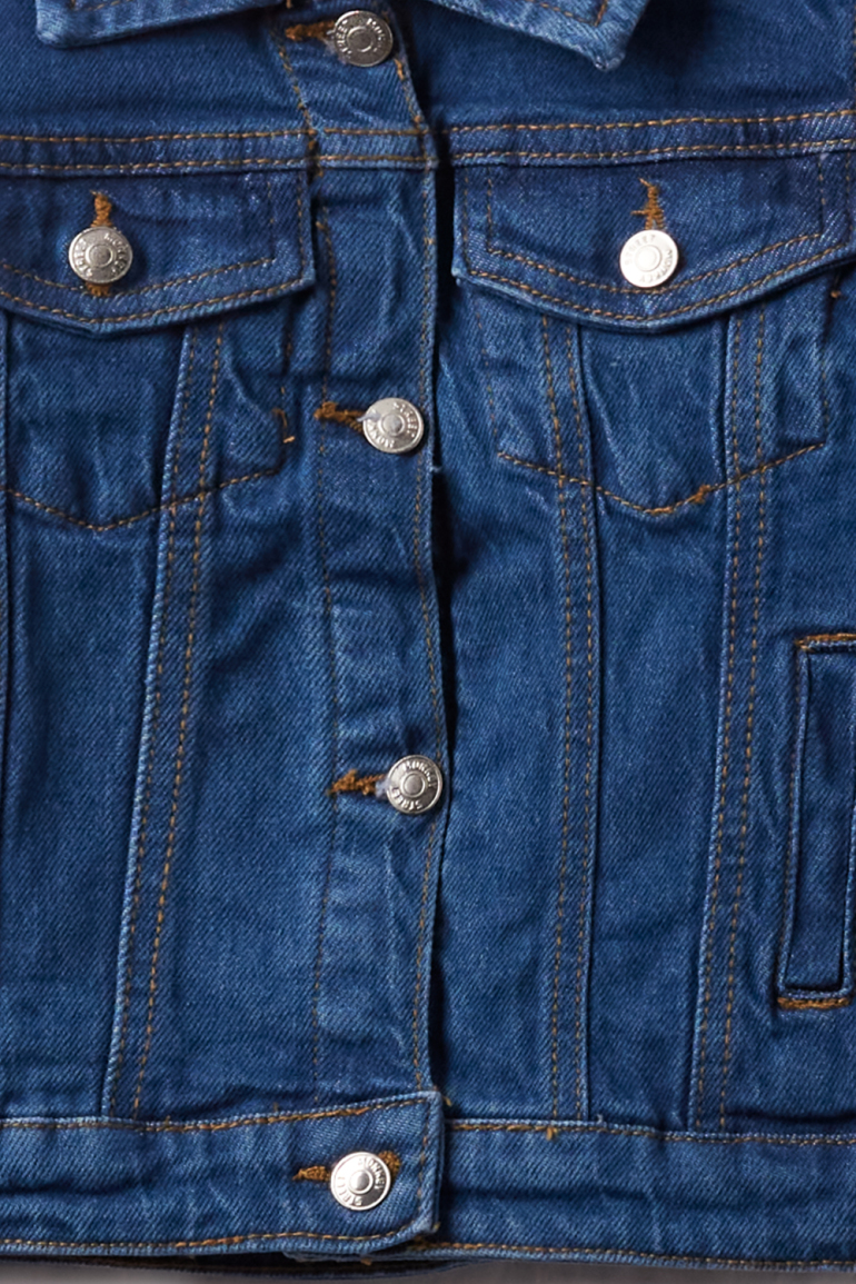 Cazadora denim básica - Imagen 4