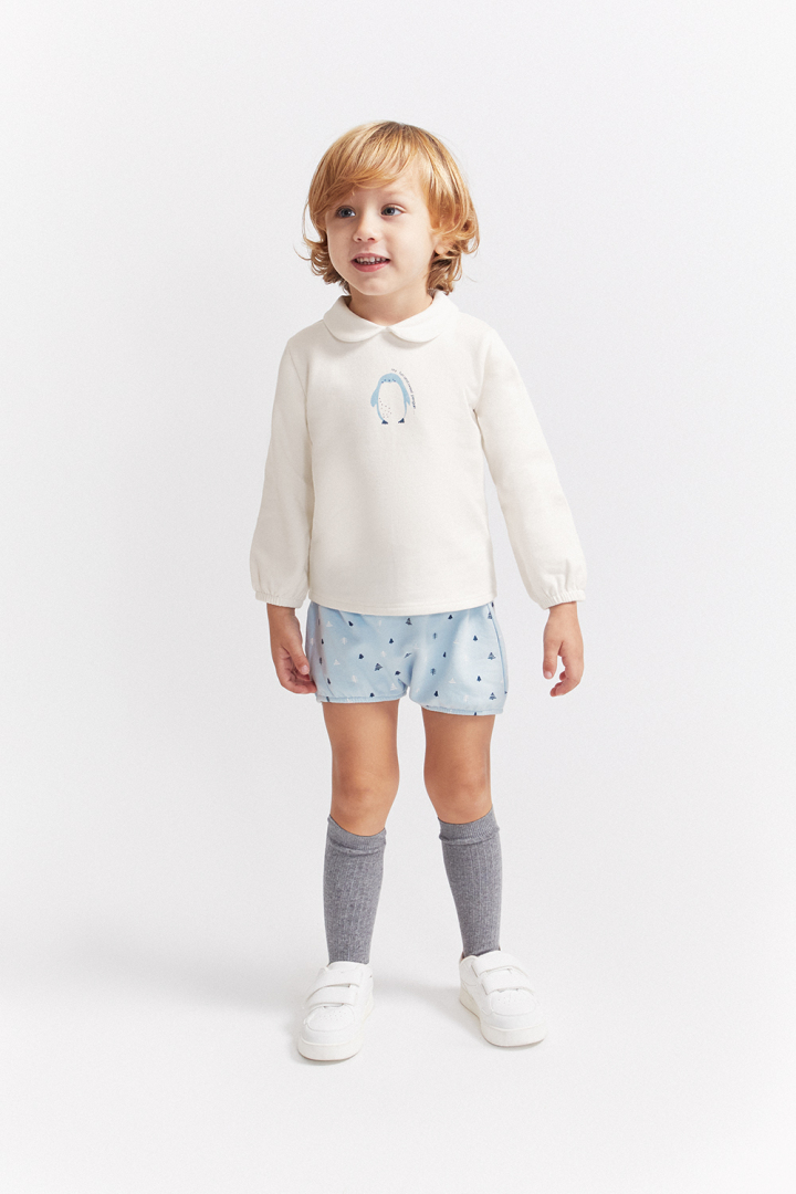 Conjunto bebé "My fun and sweet penguin"