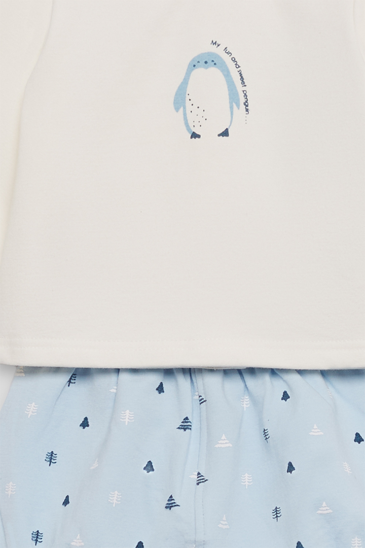 Conjunto bebé "My fun and sweet penguin" - Imagen 4