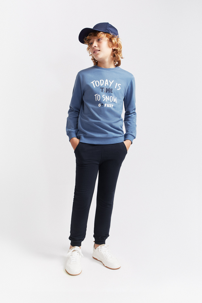 Conjunto niño "Today is time to snow"