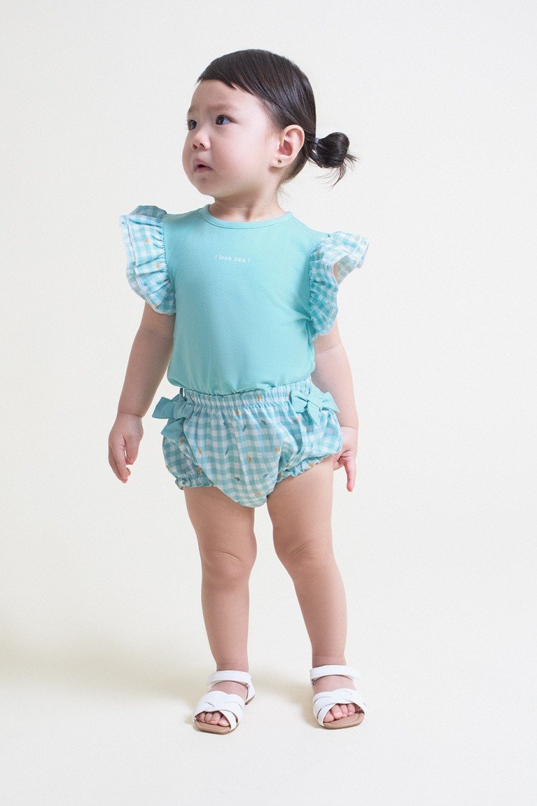 Conjunto Recién Nacido Niña Vichy