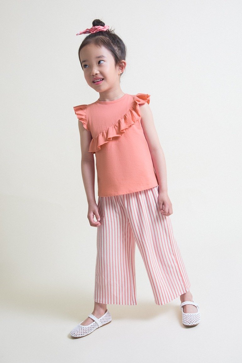 Conjunto Coral Bebé Niña