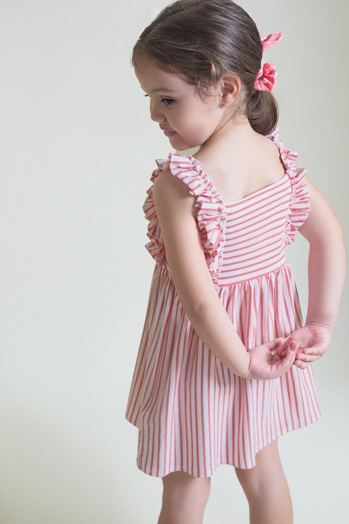 Vestido Bebé Niña Rayas - Imagen 4