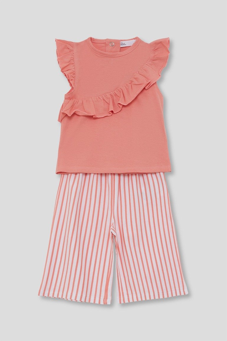 Conjunto Coral Bebé Niña - Imagen 2
