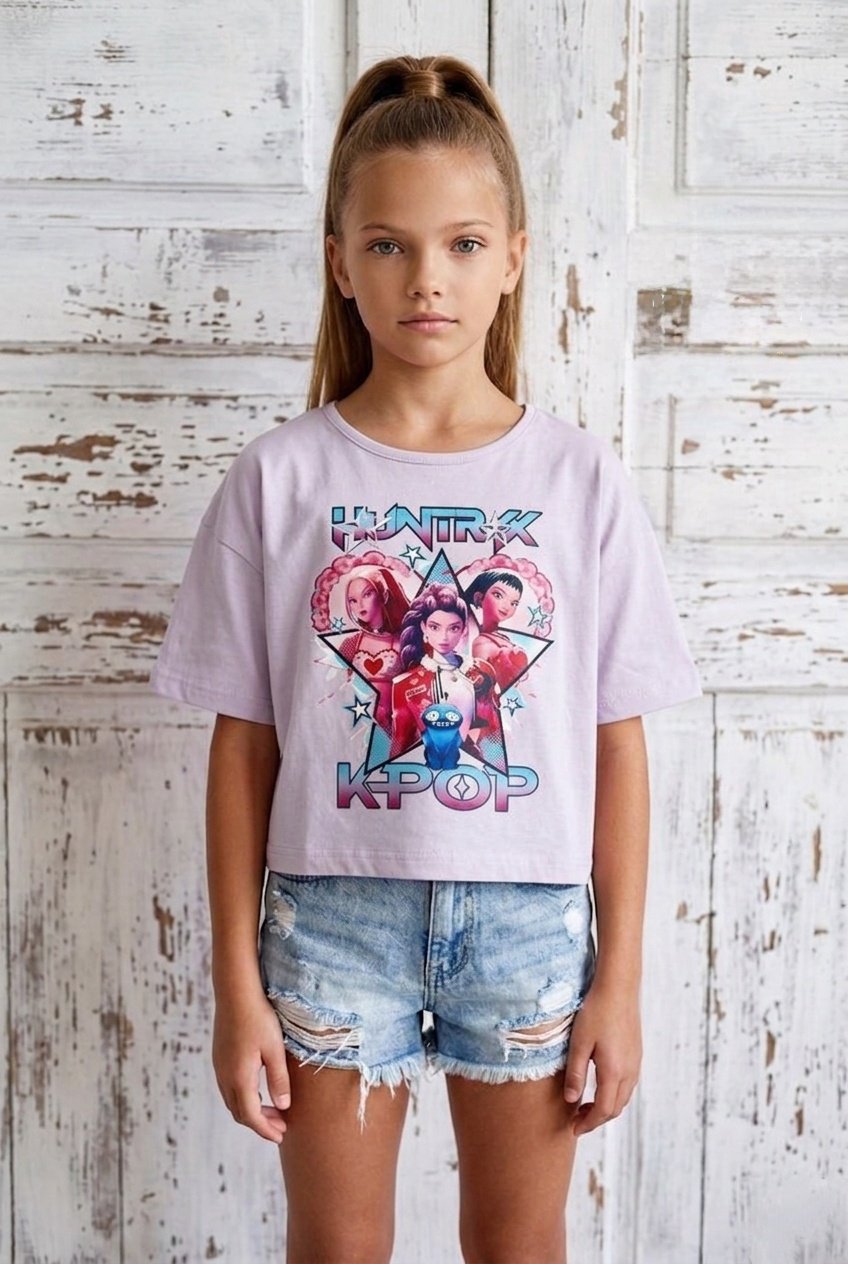 Camiseta Guerreras K-Pop Oversize - Imagen 2