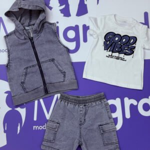 Conjunto "Good Vibes" Bebe Niño