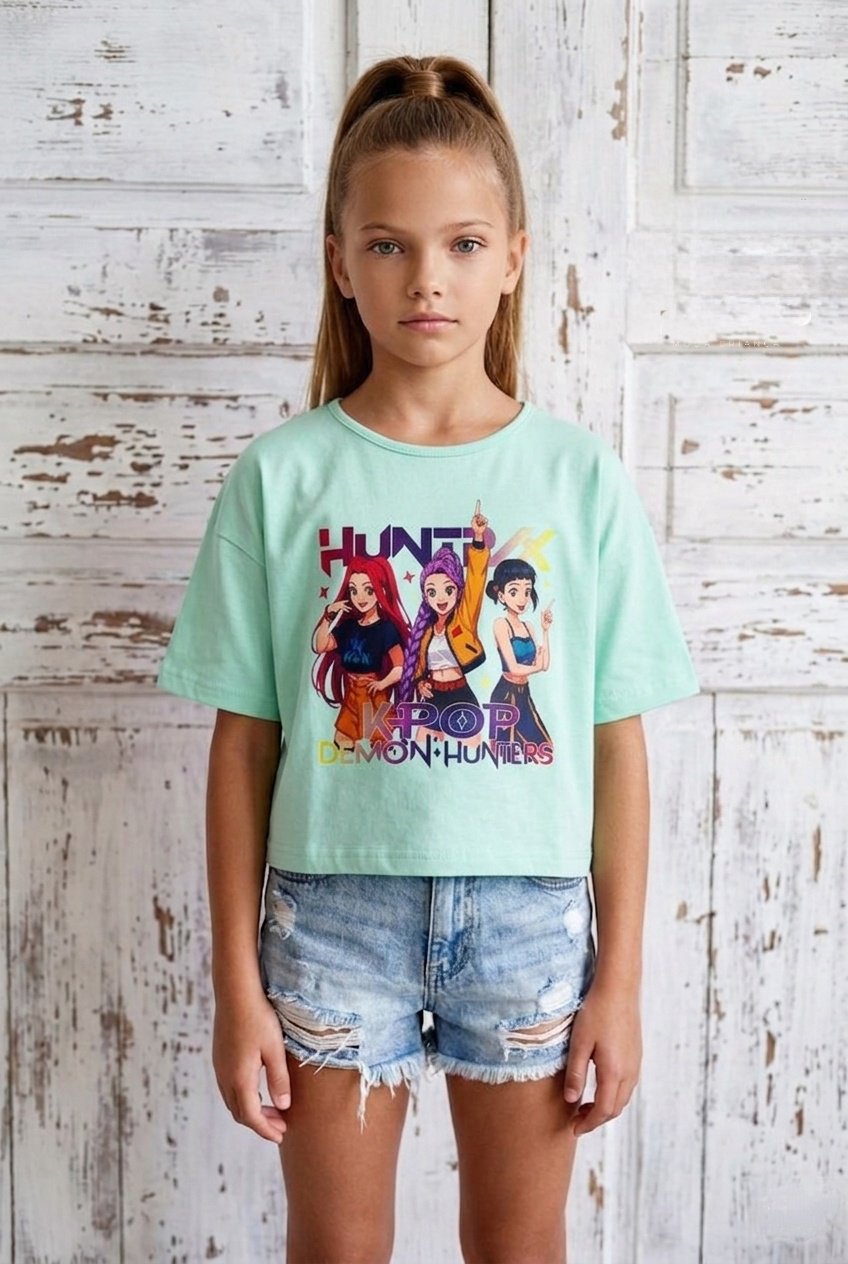 Camiseta Guerreras K-Pop Oversize