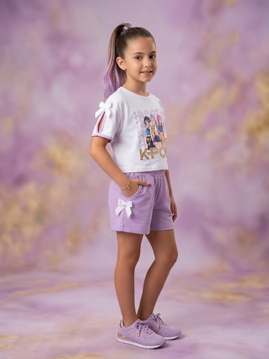 Conjunto Corto Guerreras K-Pop