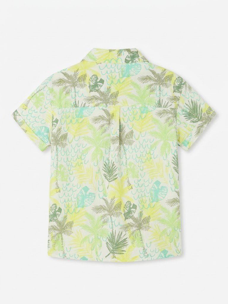 Camisa Hojas Niño - Imagen 3