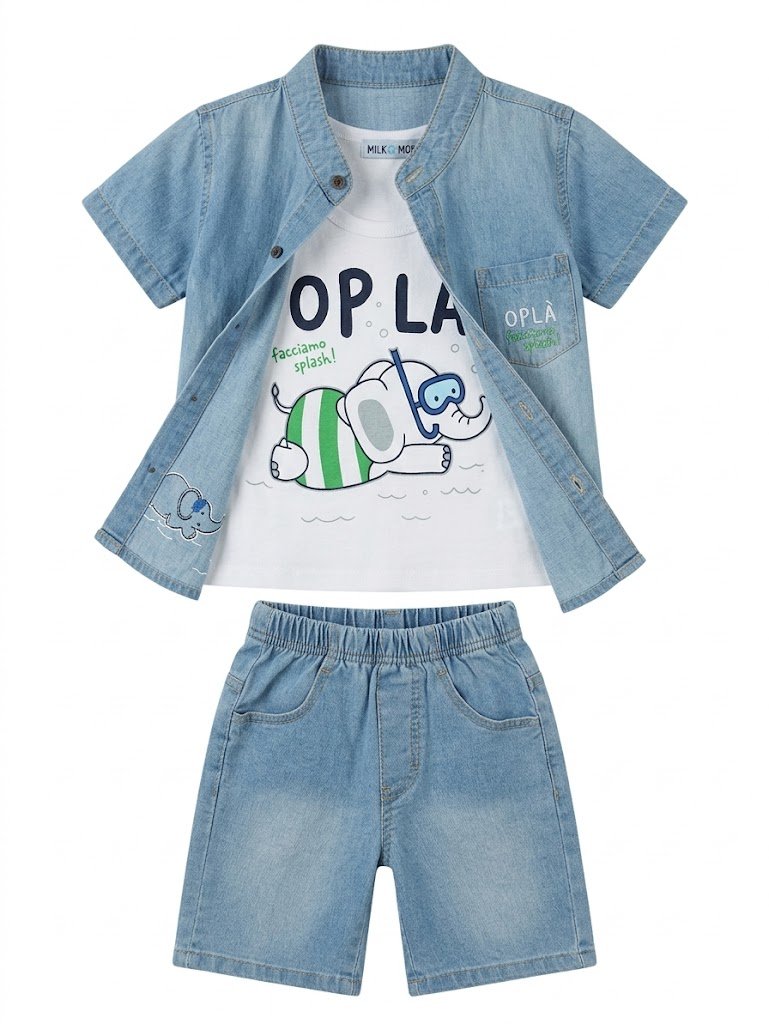 Conjunto Denim Niño "Oplá" - Imagen 6