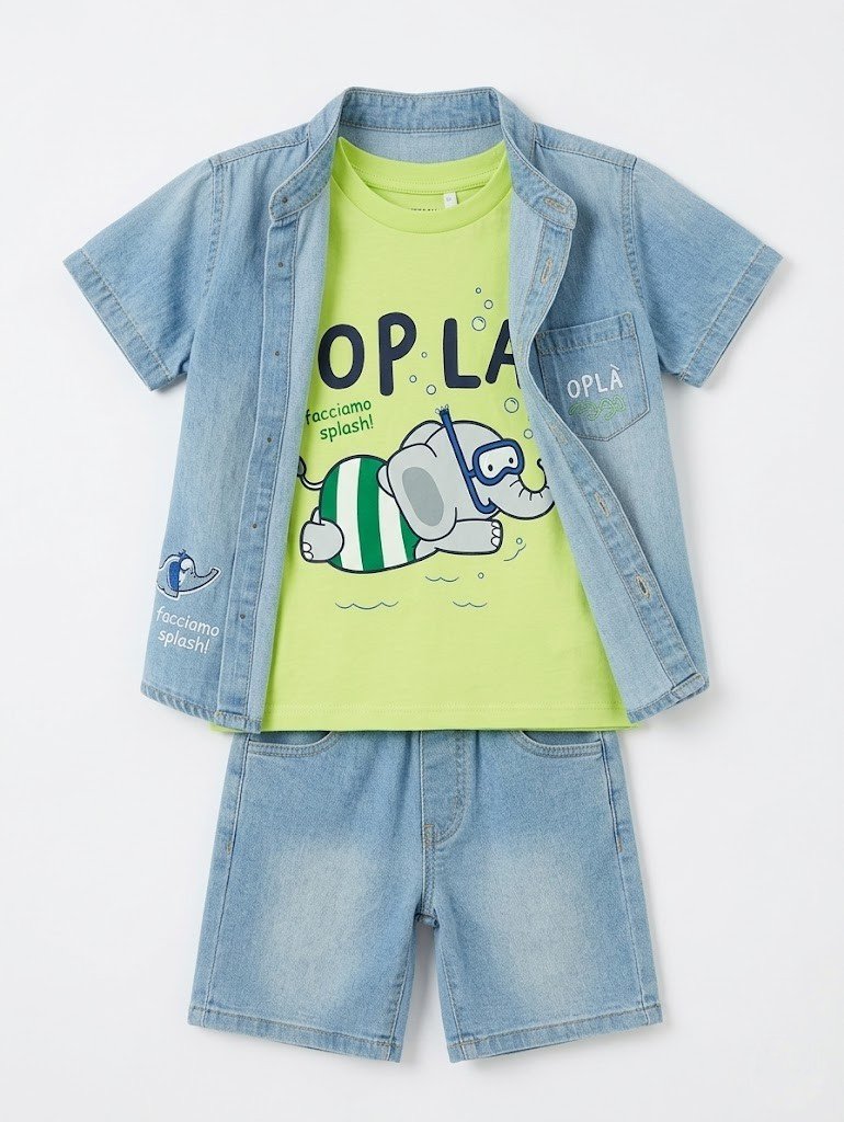 Conjunto Denim Niño "Oplá" - Imagen 4