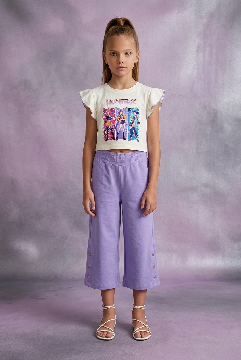Conjunto Guerreras K-Pop Morado - Imagen 3