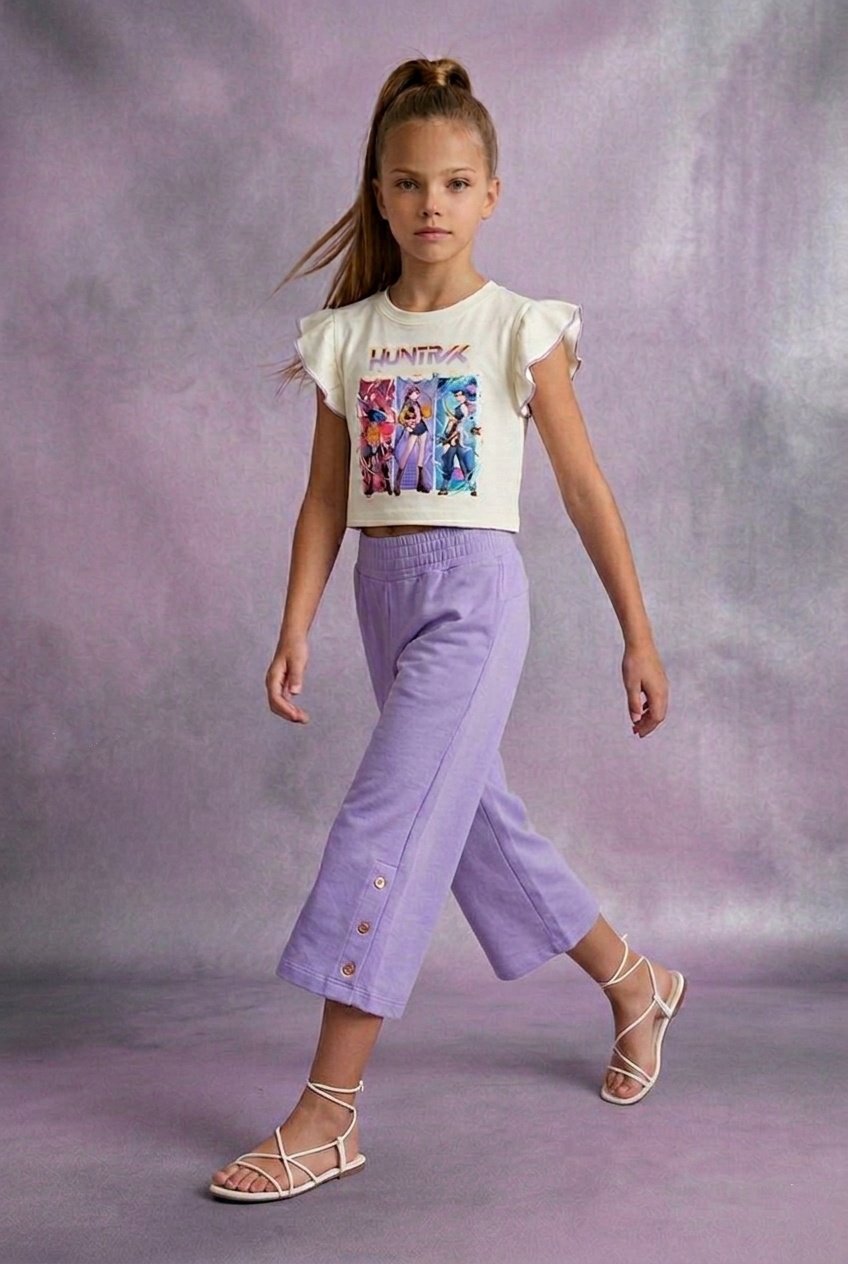 Conjunto Guerreras K-Pop Morado