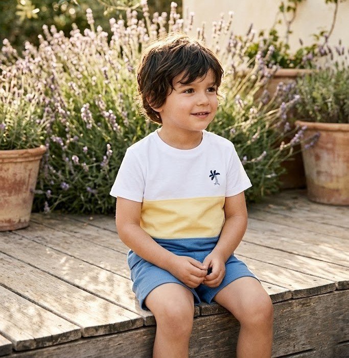 Conjunto Bicolor Niño
