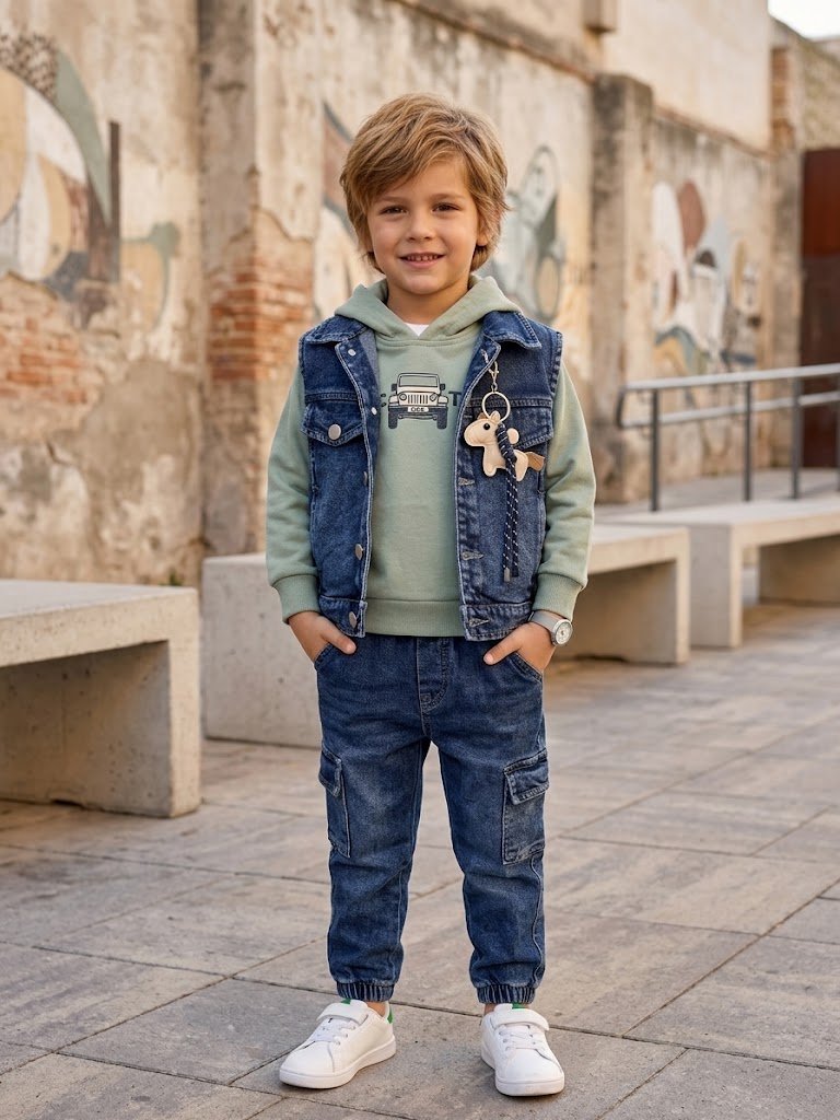 Conjunto Cazadora Niño