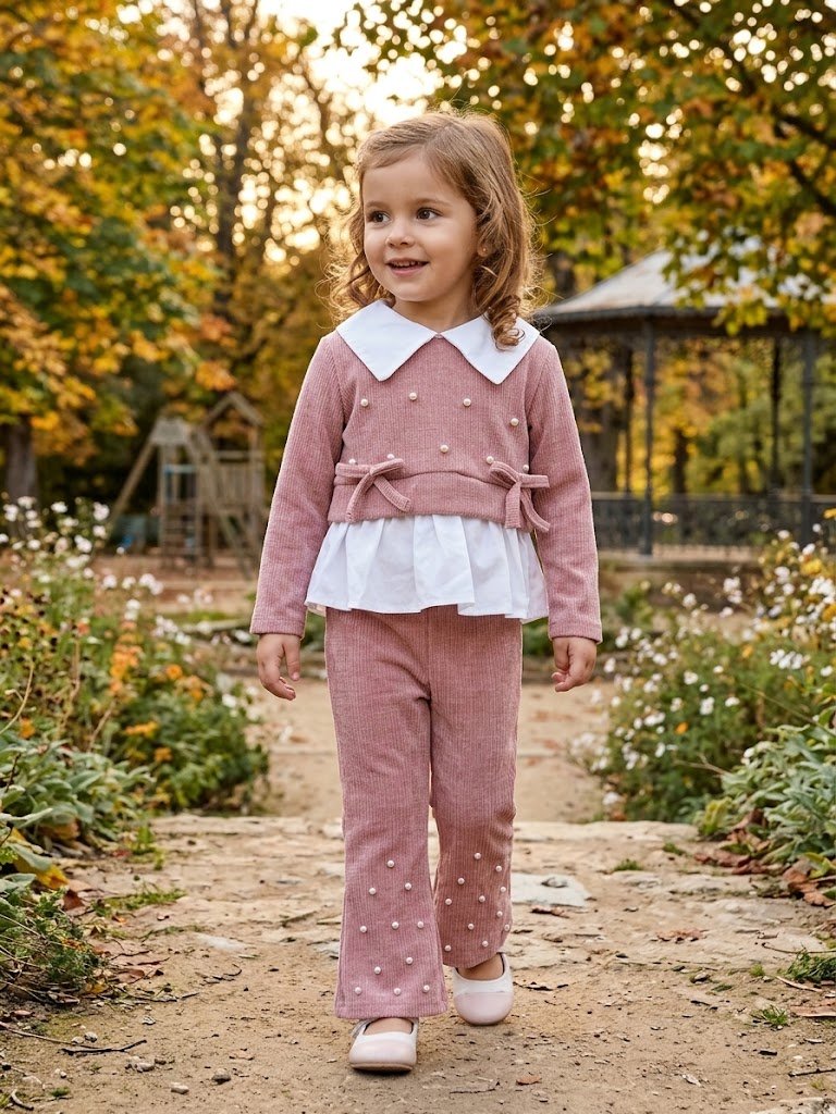 Conjunto Niña Perlas